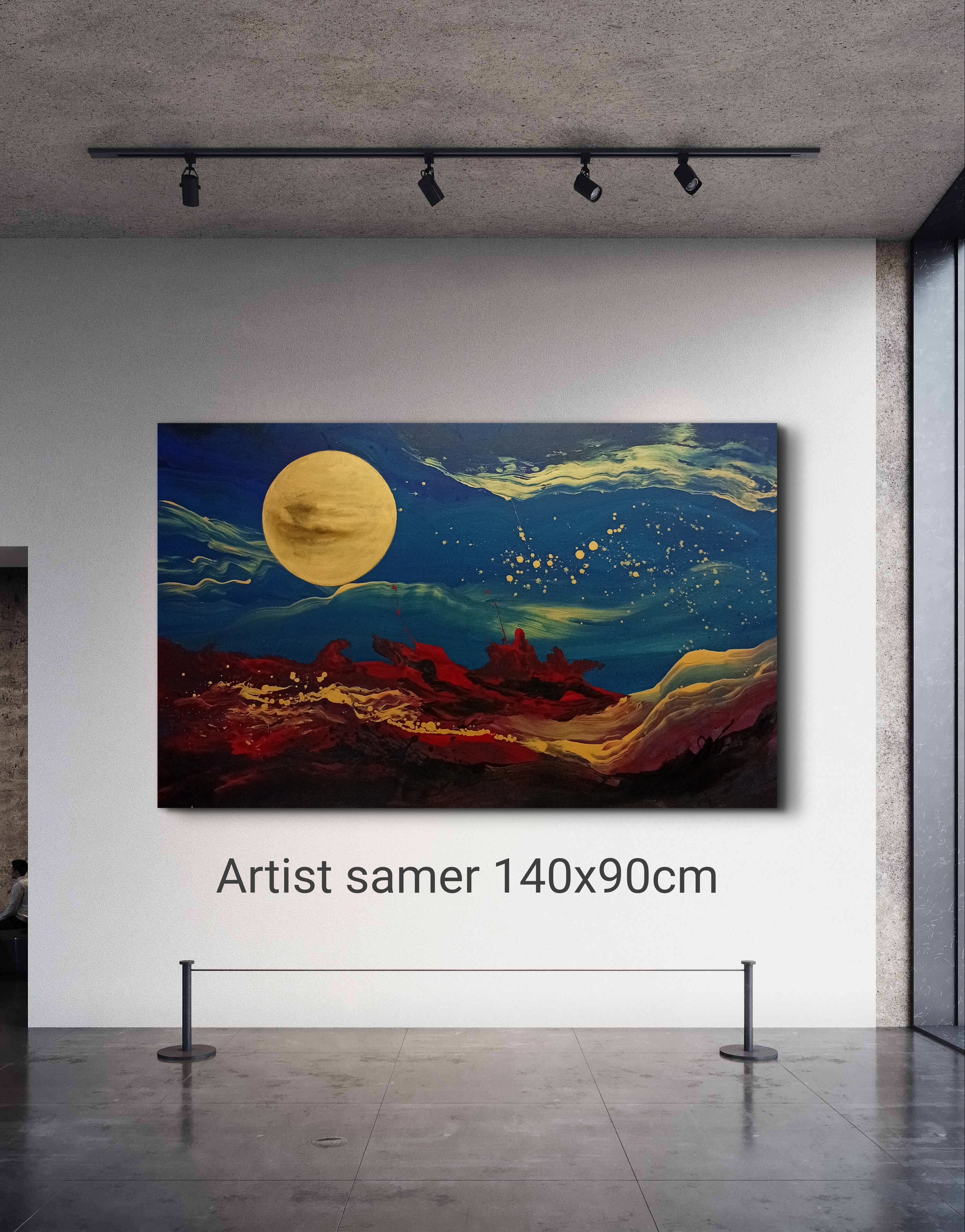 Jupiter's Night140x90cm