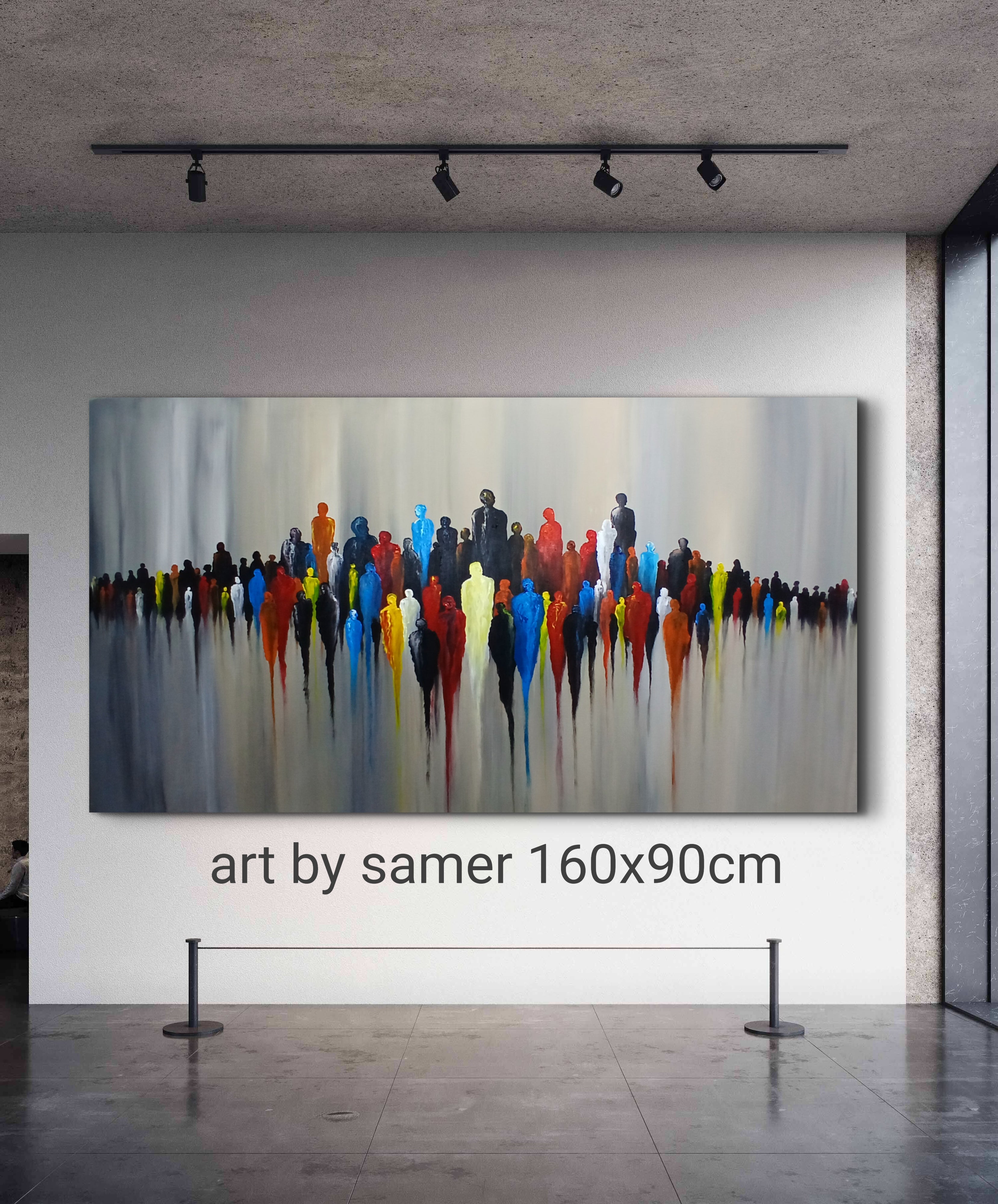 Multicolored encounter